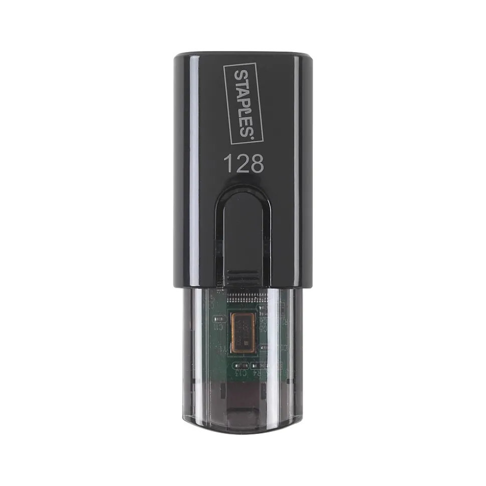 128GB USB 2.0 Type A Flash Drive, Black (27991) | Staples Best