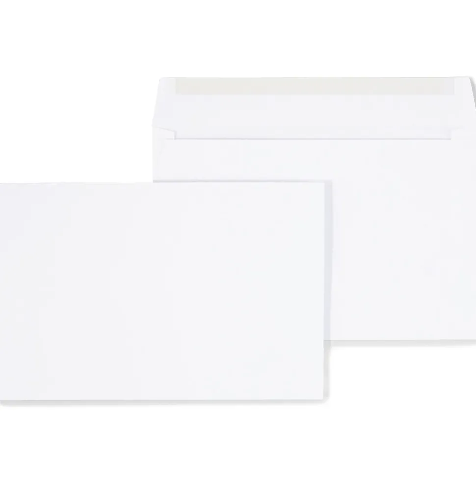 Gummed Booklet Envelopes, 6" x 9", White, 250/Box (472852/19306) | Staples Hot