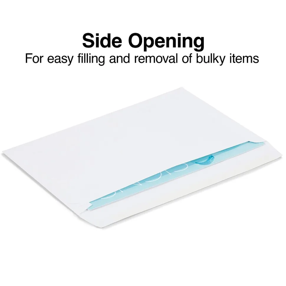 Gummed Booklet Envelopes, 6" x 9", White, 250/Box (472852/19306) | Staples Hot