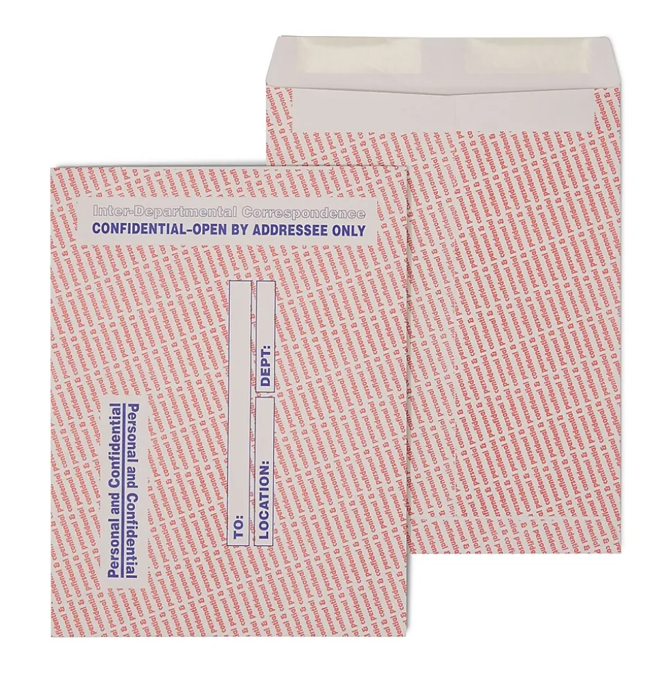 Gummed Inter-Departmental Envelopes, 10" x 13", Multi Colors, 100/Box (SPL487513) | Staples Flash Sale