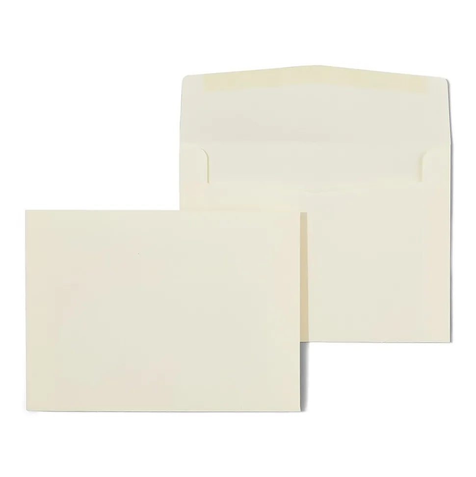 Invitation Envelope, Ivory, 50/Box (51491-US) | Staples Fashion