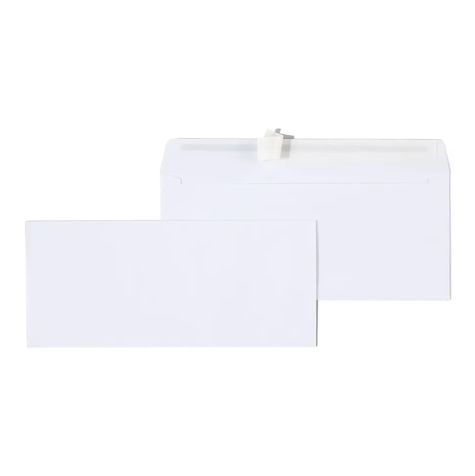 QuickStrip EasyClose #10 Business Envelopes, 4 1/8" x 9 1/2", White, 100/Box (394047N) | Staples Best Sale