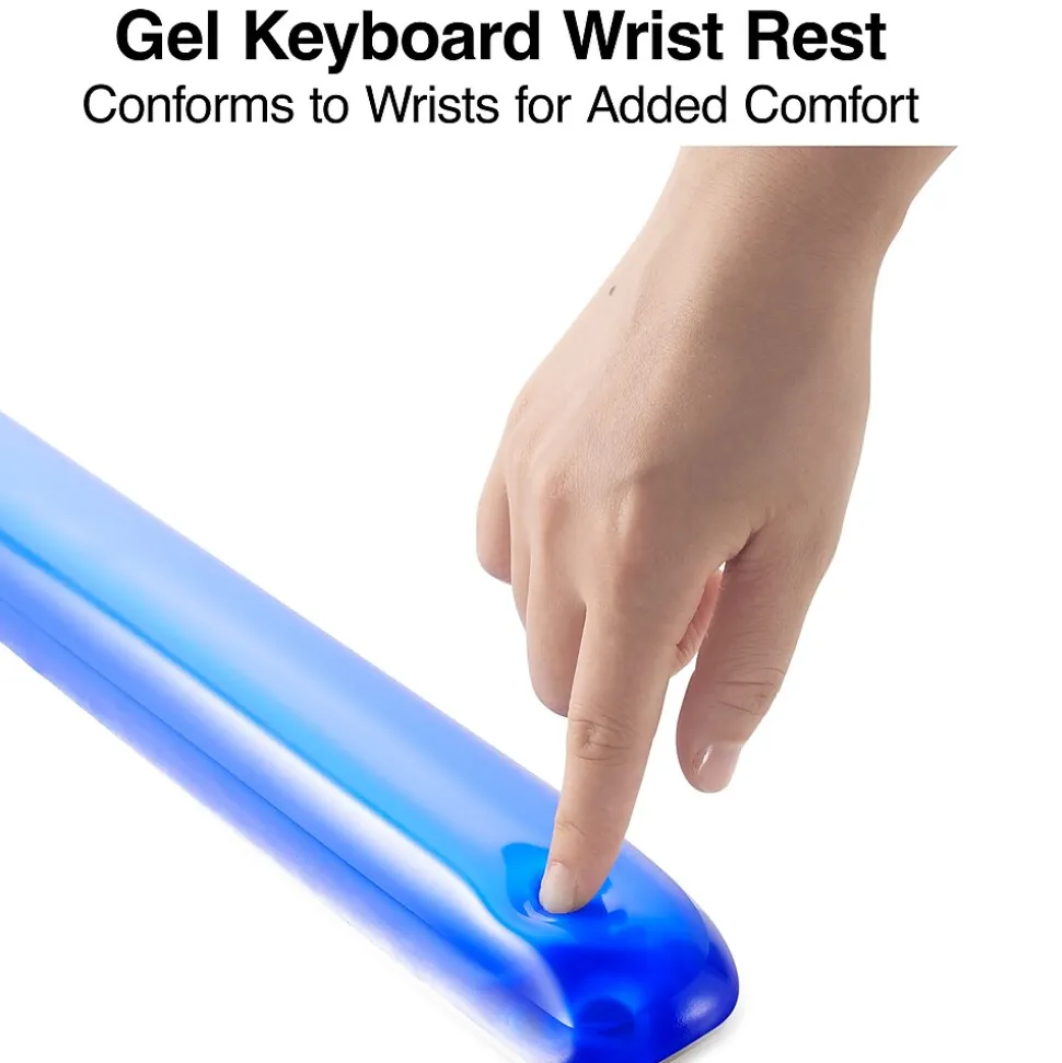 Gel Non-Skid Wrist Rest, Crystal (79038) | Staples TECH Cheap