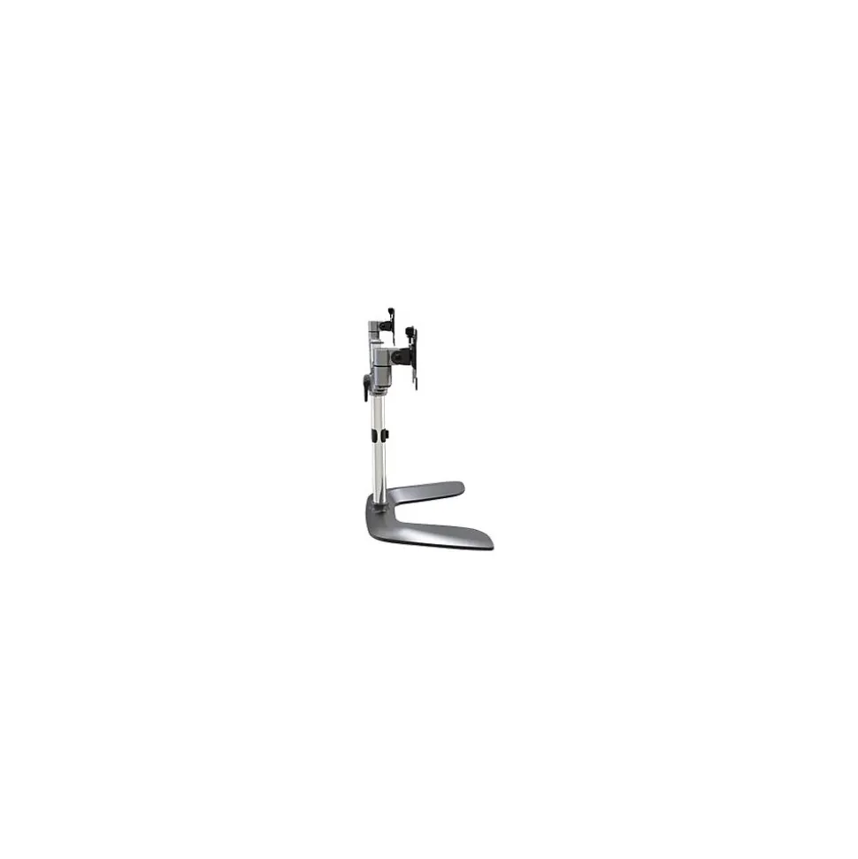 Dual Monitor Stand - Articulating - For Up to 32" Monitors, Black/Silver (ARMDUALSS) | StarTech Discount