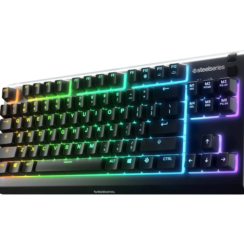 Apex 3 TKL Gaming Keyboard with RGB Lighting, Black (64831) | SteelSeries Sale