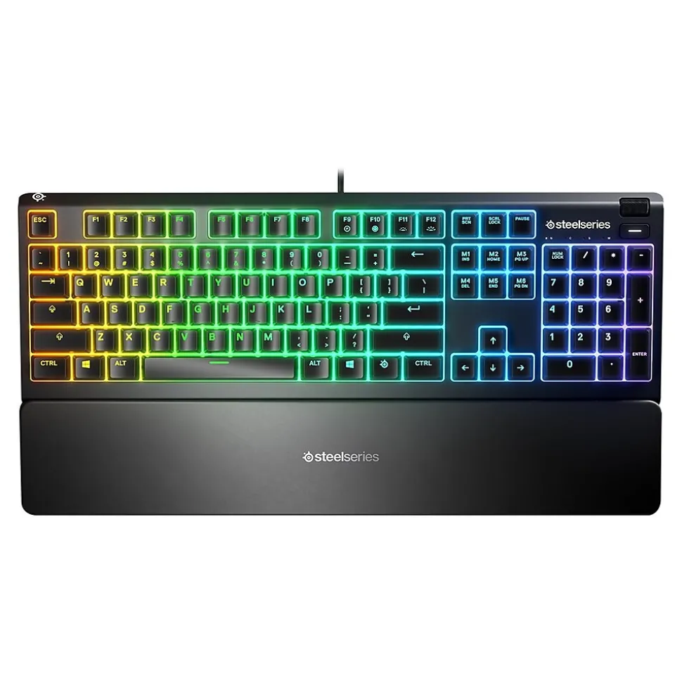 Apex 3 Wired Gaming Keyboard, Black (64795) | SteelSeries New