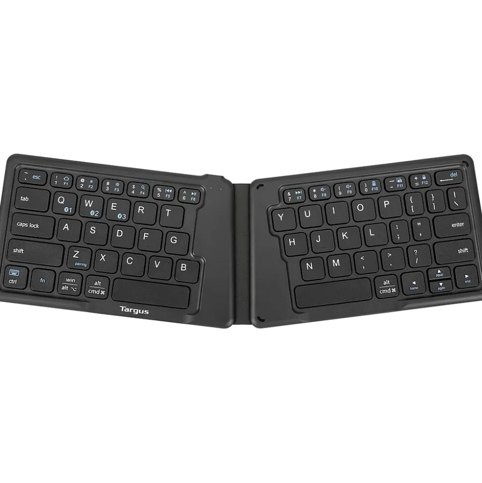 Wireless Ergonomic Folding Keyboard, Black (AKF003US) | Targus Sale