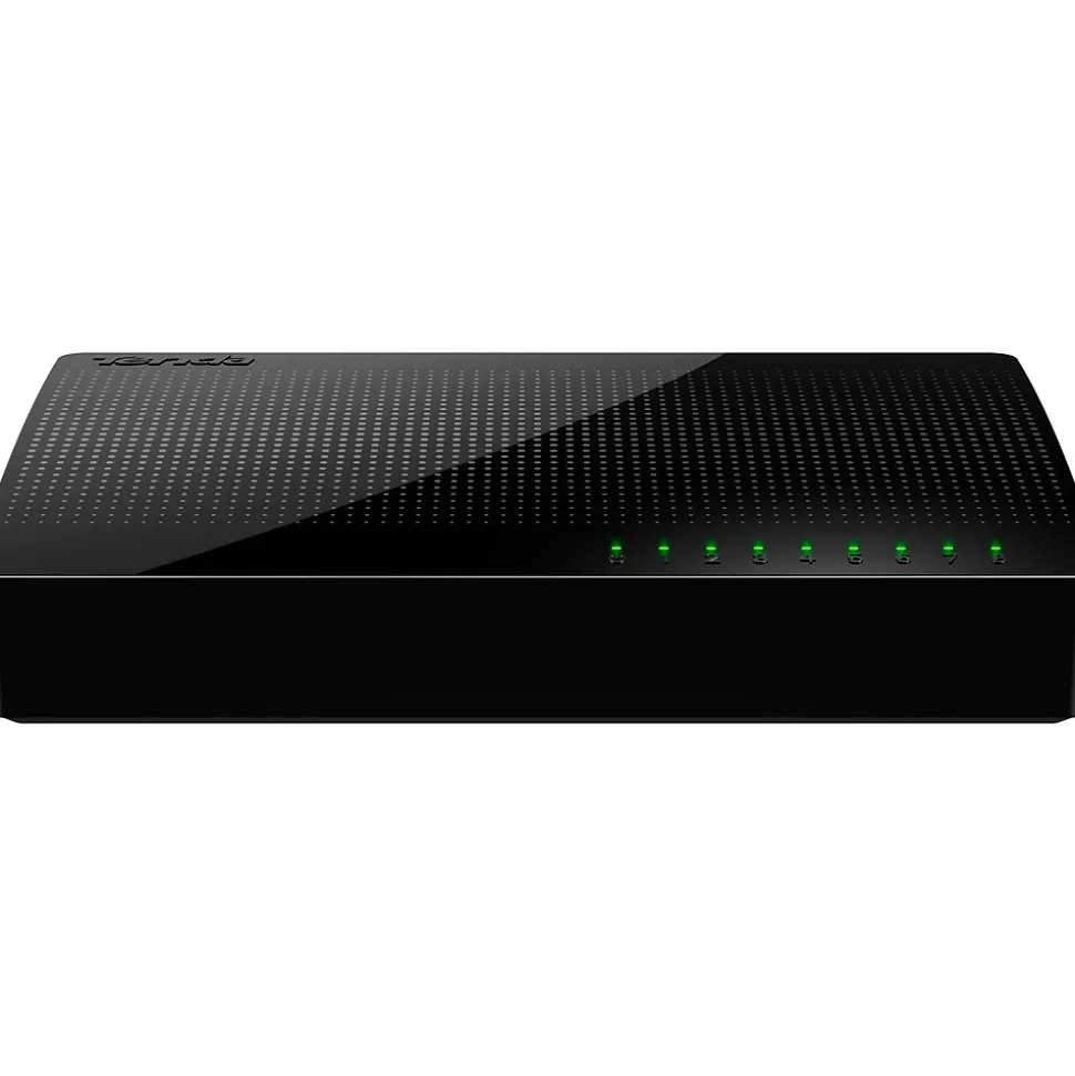 SG108 8-Port Gigabit Ethernet Unmanaged Switch, 10/100/1000 Mbps, Black (SG108) | Tenda Clearance