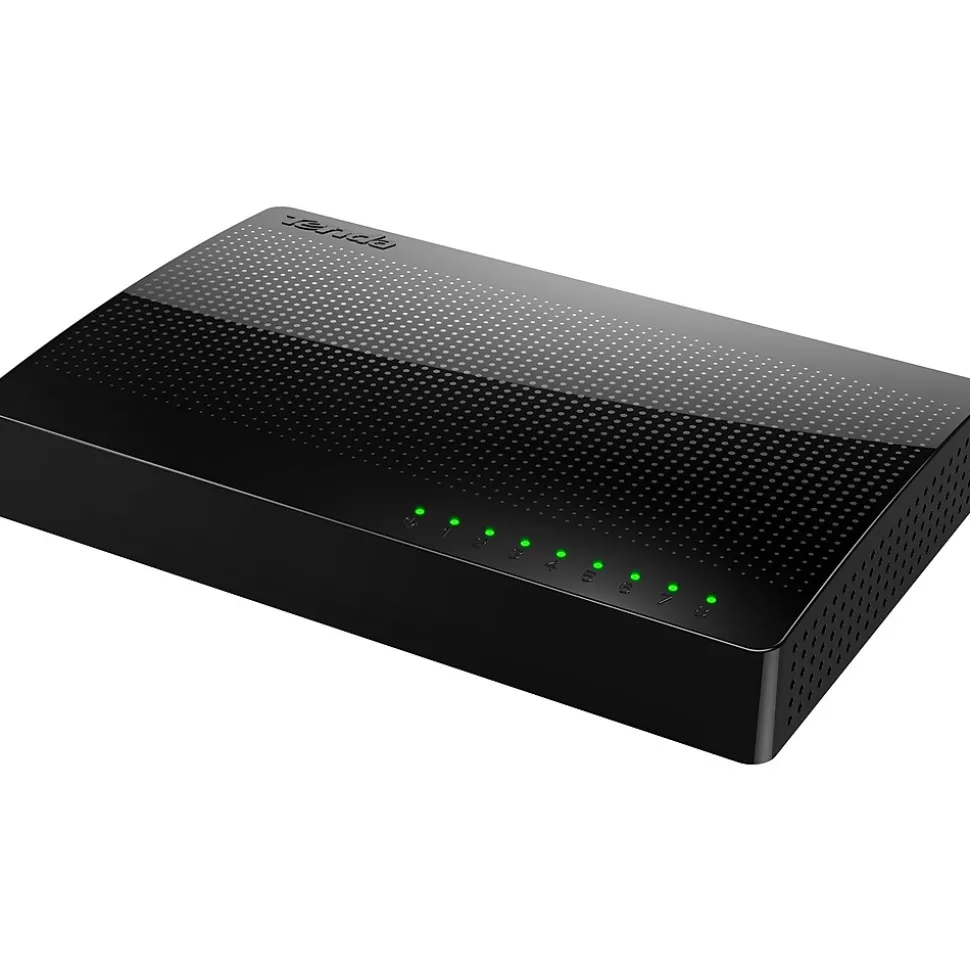 SG108 8-Port Gigabit Ethernet Unmanaged Switch, 10/100/1000 Mbps, Black (SG108) | Tenda Clearance