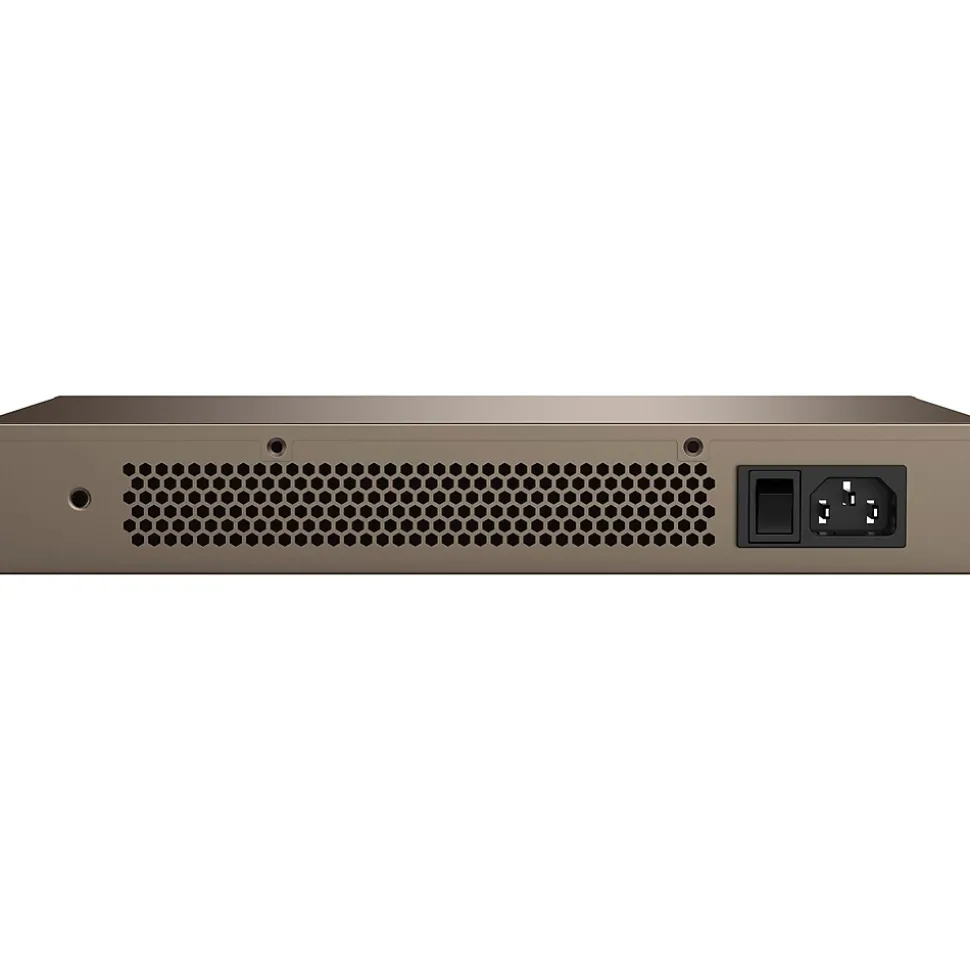 TEG1024D 24-Port Gigabit Ethernet Unmanaged Switch, Up to 2000 Mbps, Brown (TEG1024D) | Tenda Fashion