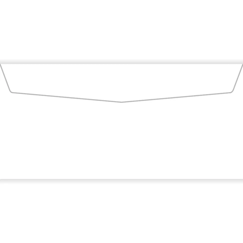 ComplyRight Self Seal Security Tinted #10 Business Envelopes, 4 1/2" x 9 1/2", White, 500/Box (1500ES) | TFP Best Sale