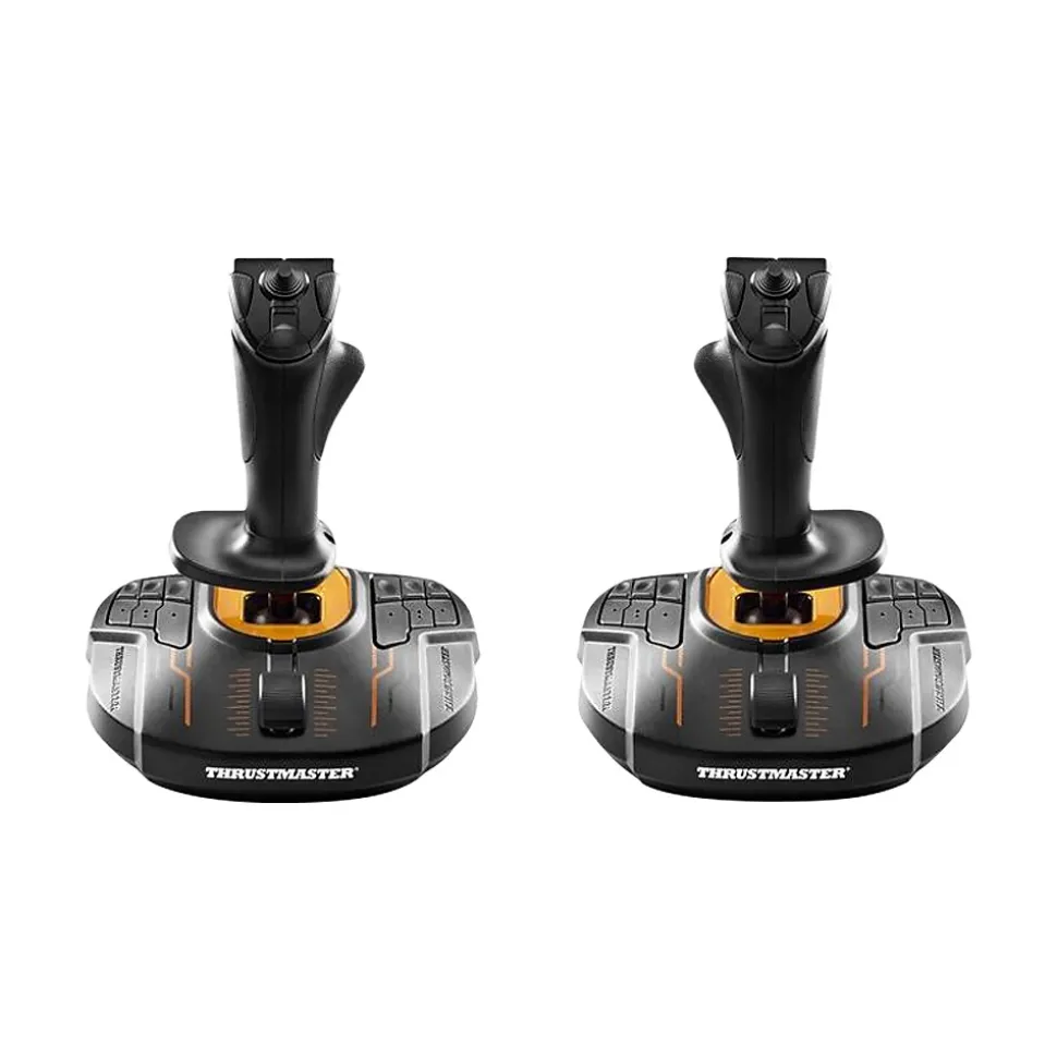 T.16000M FCS Space Sim Duo 2960815 Joysticks for PC, Black/Yellow | Thrustmaster New