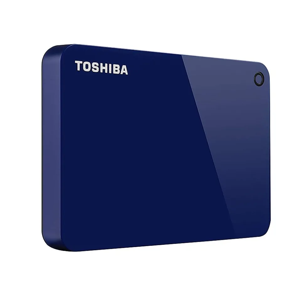Canvio Advance HDTC920XL3AA 2TB USB 3.0 Portable External Hard Drive, Blue | Toshiba Hot