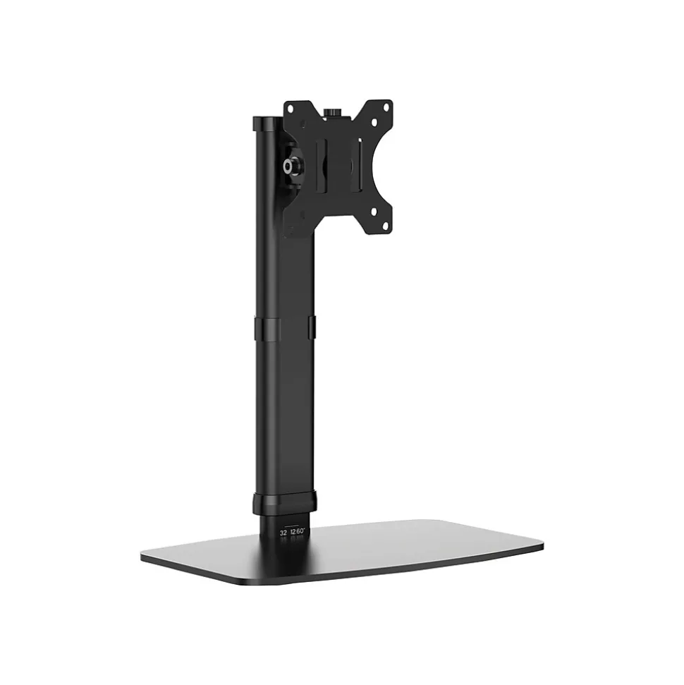 Single-Display Monitor Stand - Height Adjustable, 17" to 27" Monitors Mount, Up, Black (DDV1727S) | Tripp Lite Store
