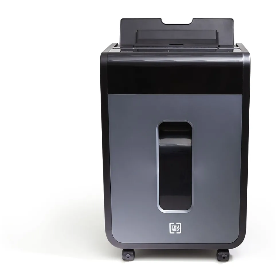 ™ 100-Sheet Micro-Cut Autofeed Commercial Shredder (TR-NMC100AFA) | TRU RED Store