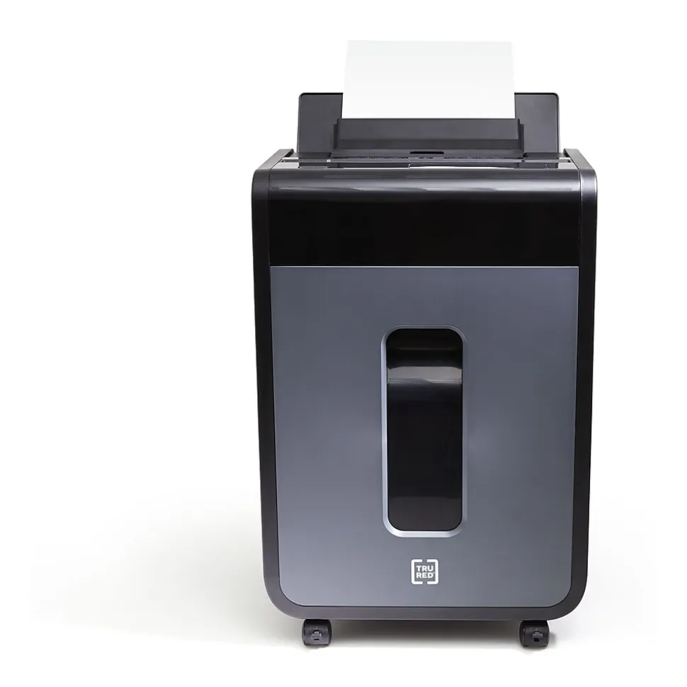 ™ 100-Sheet Micro-Cut Autofeed Commercial Shredder (TR-NMC100AFA) | TRU RED Store