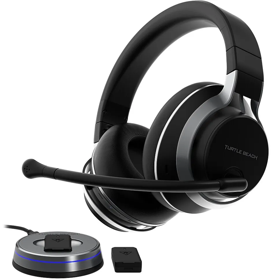 Stealth Pro Multiplatform Wireless Noise-Cancelling Gaming Headset, Black (TBTBS336501) | Turtle Beach Sale