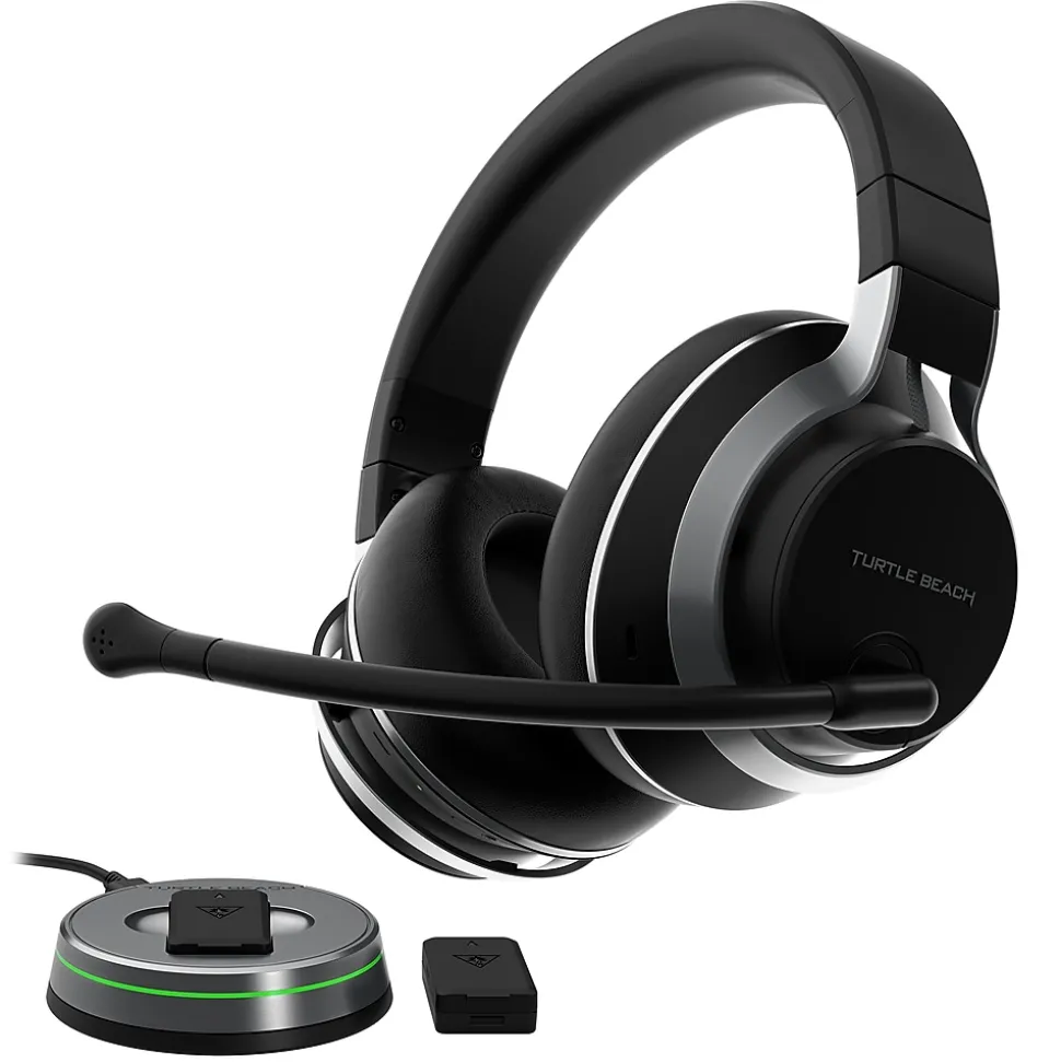 Stealth Pro Wireless Noise-Cancelling Gaming Headset, Xbox, PS5 & PS4, PCs, Mac, Nintendo, Steam Deck (TBS-2360-01) | Turtle Beach Sale