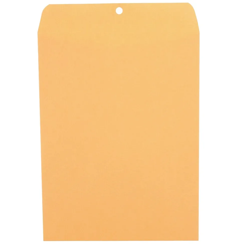 Kraft Clasp Envelope Side Seam 28lb 9 x 12 Light Brown 100/box (AZRUNV35264) | Universal Cheap