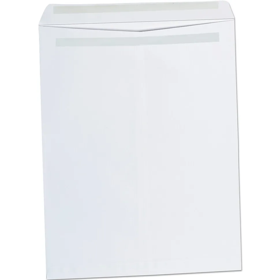 Self Seal Catalog Envelope 12" x 15 1/2", White, 100/Box (UNV42103) | Universal Cheap