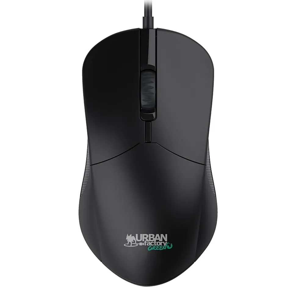 CYCLEE Eco-Designed Ambidextrous Computer Mouse, Black (GWM01UF) | Urban Factory Store