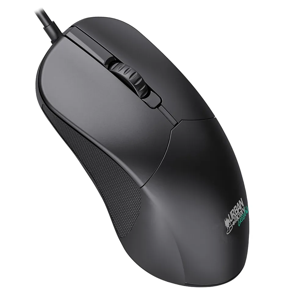 CYCLEE Eco-Designed Ambidextrous Computer Mouse, Black (GWM01UF) | Urban Factory Store