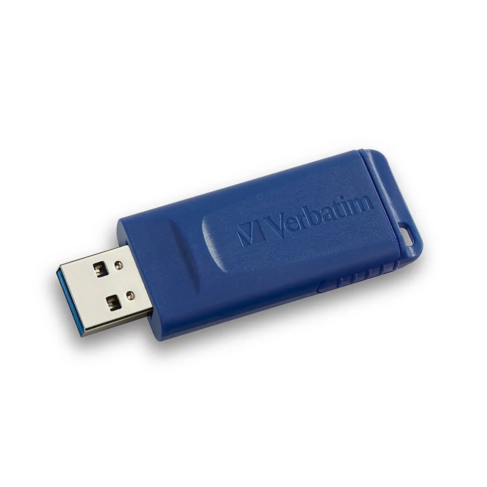 Classic 8GB USB 2.0 Type A Flash Drive, Blue (97088) | Verbatim Shop