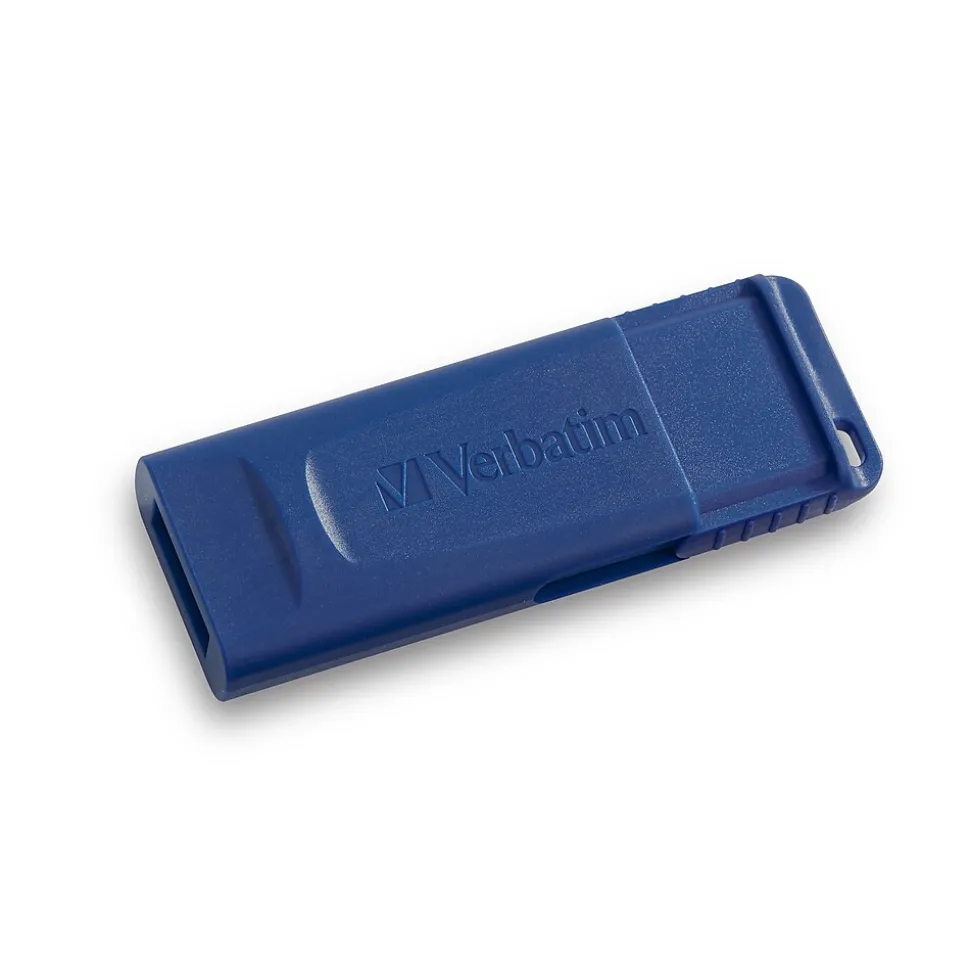 Classic 16GB USB 2.0 Type A Flash Drive, Blue (97275) | Verbatim Store