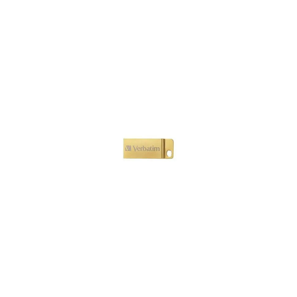 Metal Executive 64GB USB 3.0 Type A Flash Drive, Gold (99106) | Verbatim Fashion