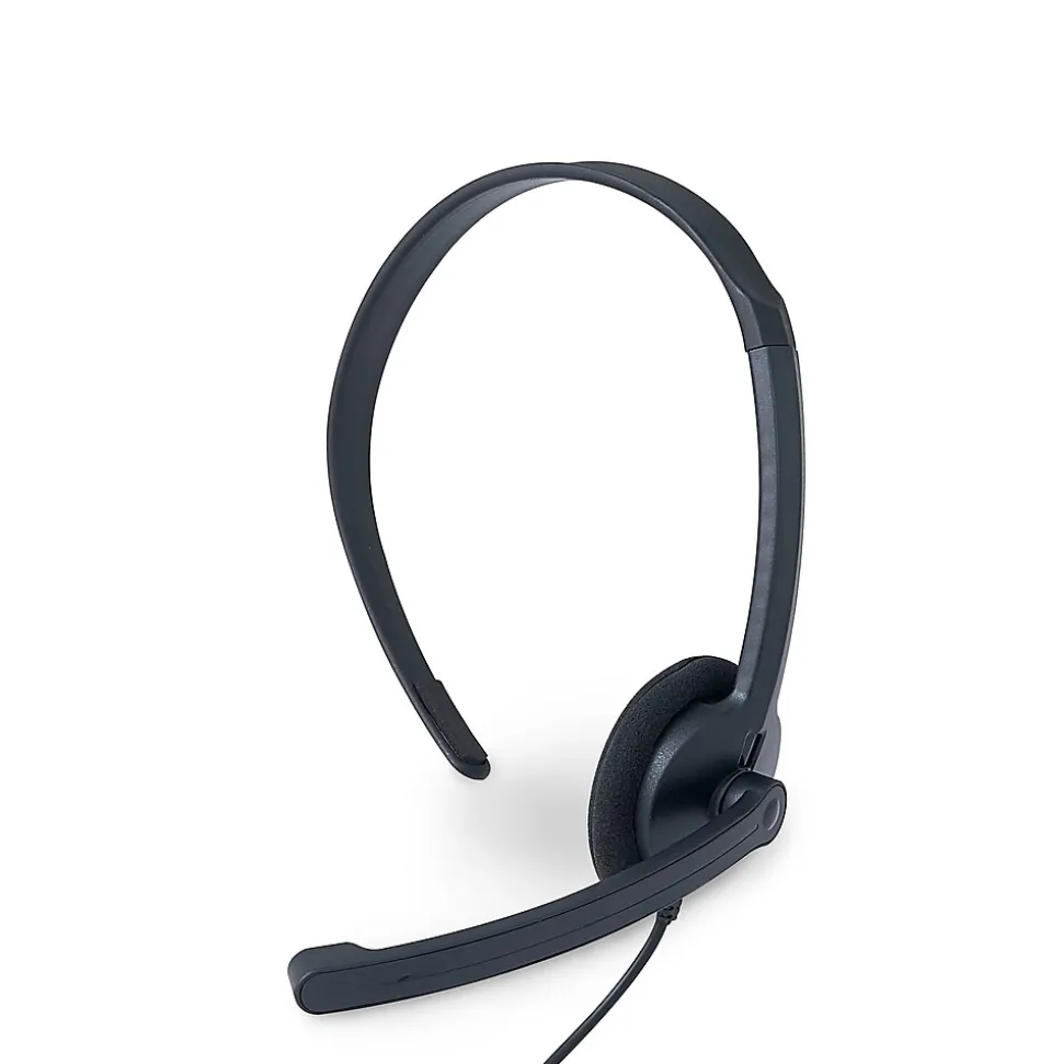 Mono Headset, Over-the-Head, Black (70722) | Verbatim Flash Sale