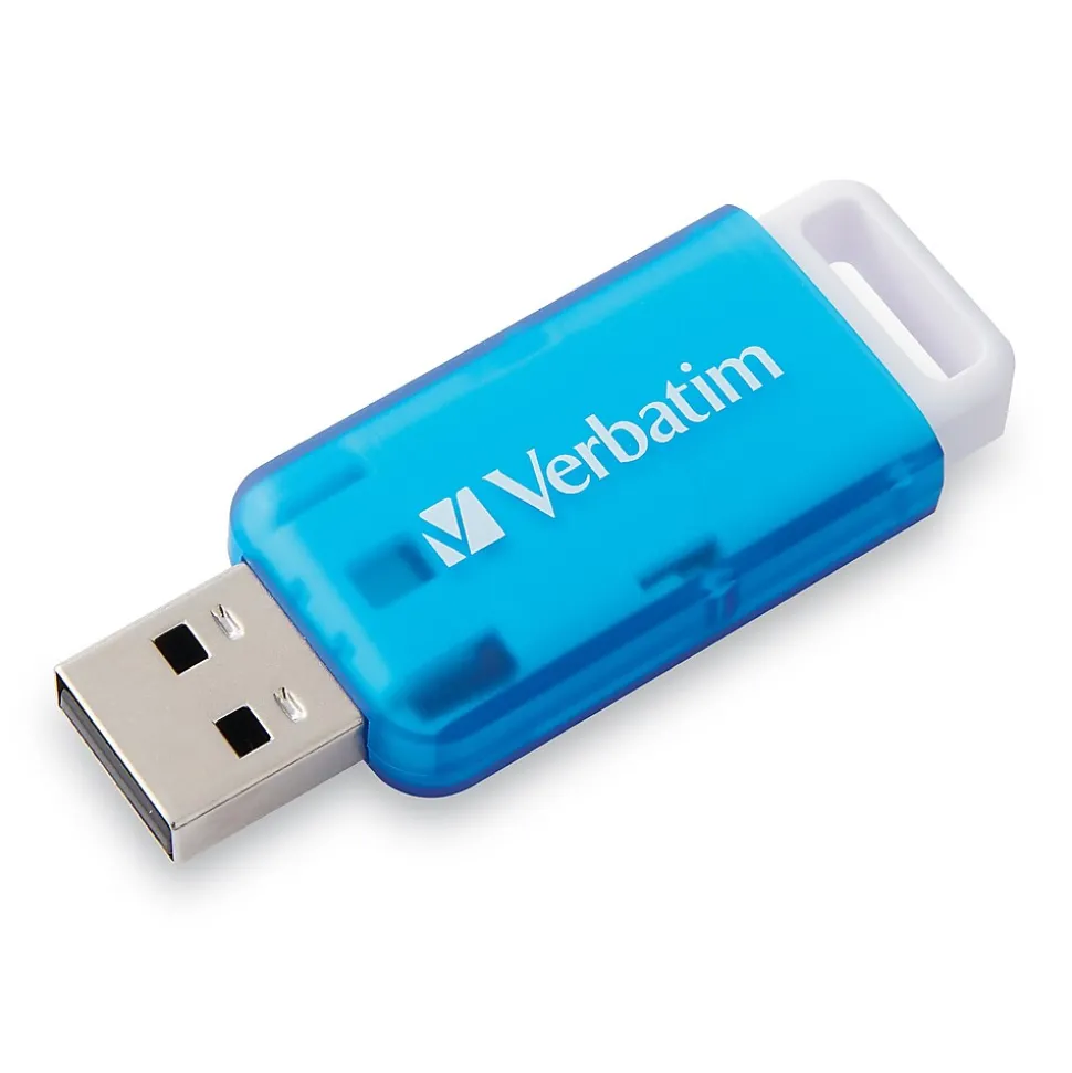 SeaGlass 32GB USB 3.2 Type A Flash Drive, Blue (71268) | Verbatim Discount
