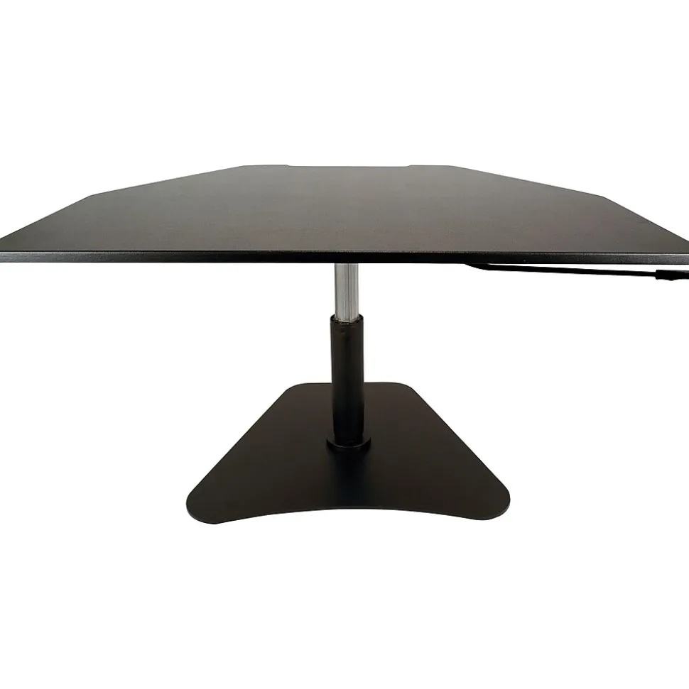 High Rise Adjustable Standing Desk Converter, 28" W, Laminate Wood (DC200) | Victor Technology Cheap