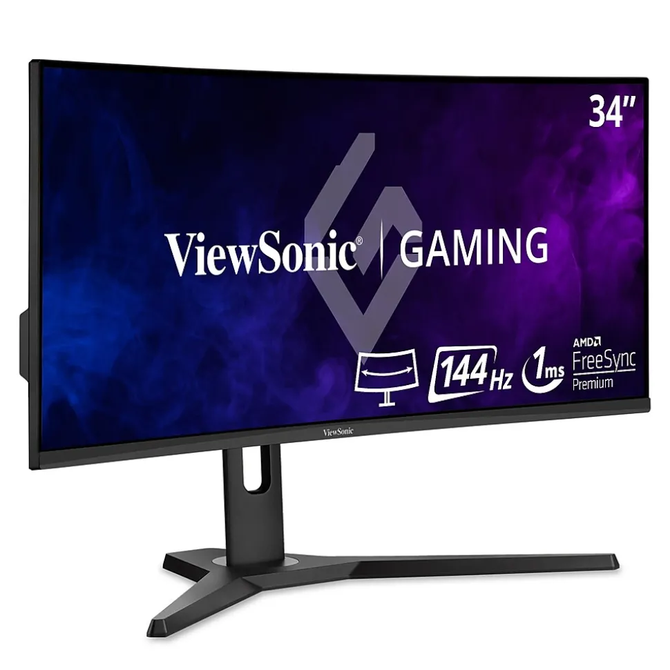 34" Curved 144 Hz LCD Gaming Monitor, Black (VX3418-2KPC) | ViewSonic Fashion