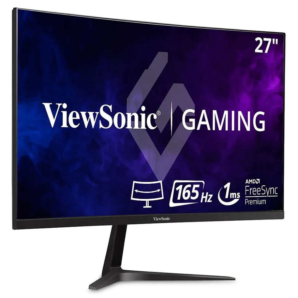 27" Curved 165 Hz LCD Gaming Monitor, Black (VX2718-2KPC-MHD) | ViewSonic Online