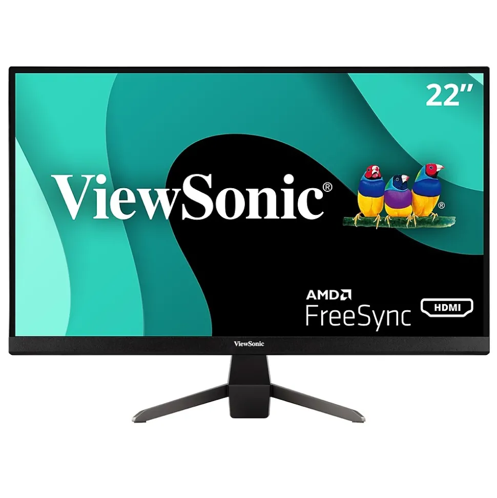 22" 100 Hz LED Gaming Monitor, Black (VX2267-MHD) | ViewSonic Outlet