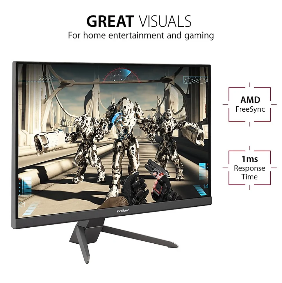 27" 100 Hz LED Gaming Monitor, Black (VX2767-MHD) | ViewSonic Clearance