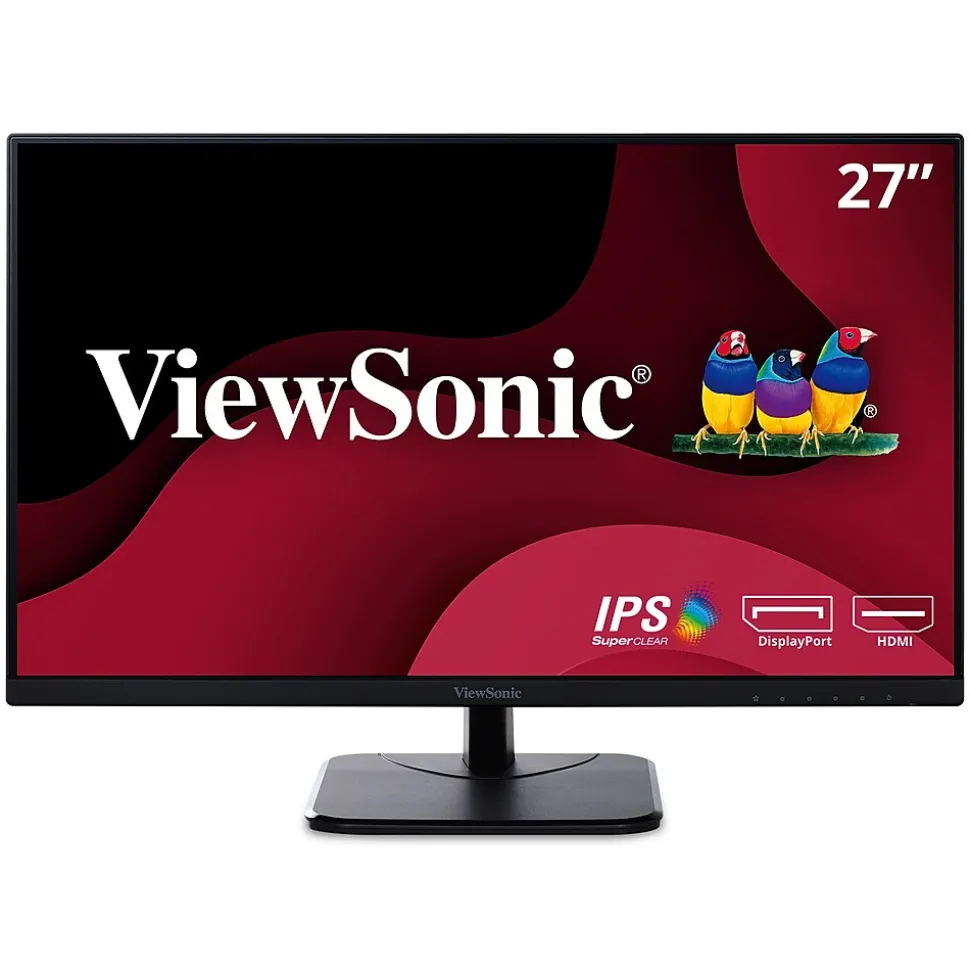 27" 100 Hz LED Monitor, Black (VA2756-MHD) | ViewSonic Hot