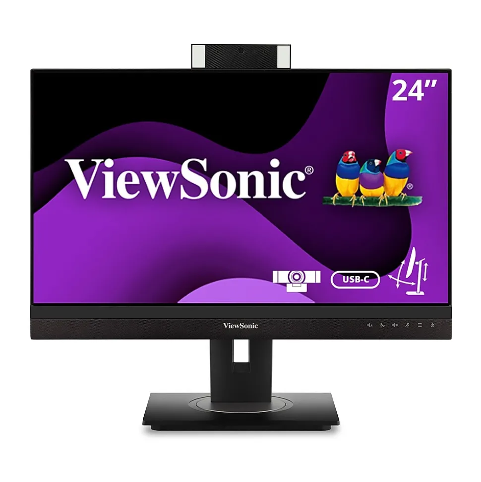 24" 60 Hz LED Monitor, Black (VG2456V) | ViewSonic Best