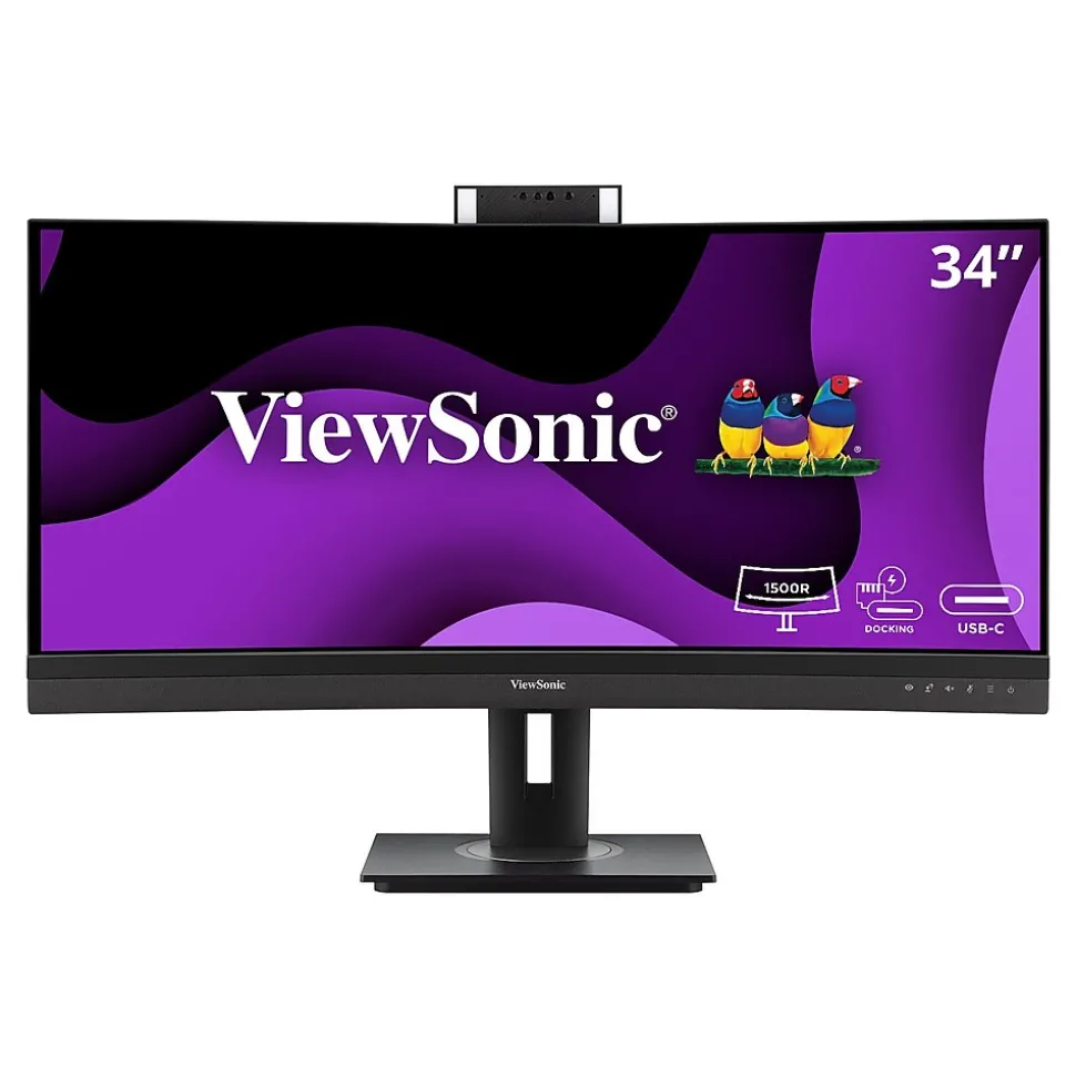 34" Curved 100Hz LED Monitor, Black (VG3457CV) | ViewSonic Clearance