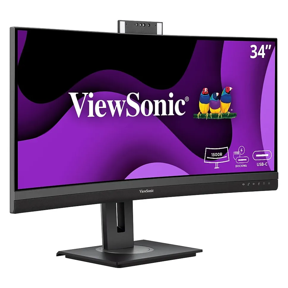 34" Curved 100Hz LED Monitor, Black (VG3457CV) | ViewSonic Clearance