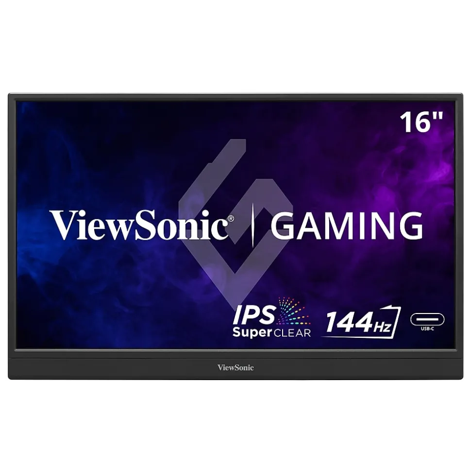 16" 144Hz LCD Gaming Monitor, Black (VX1654) | ViewSonic Store