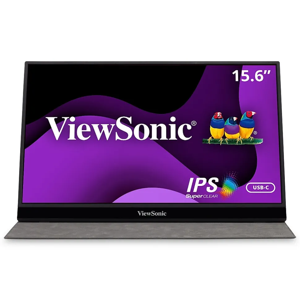 15.6" 60Hz LCD Monitor, Black (VG1655) | ViewSonic Online