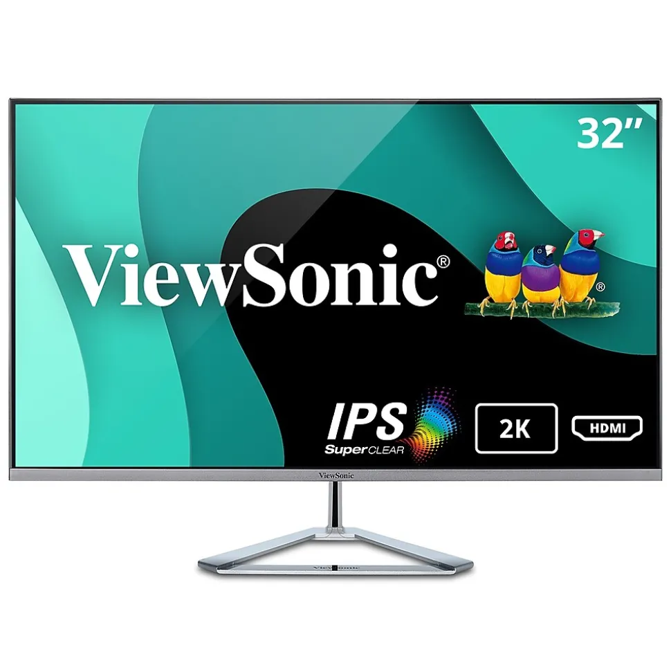 32" 75Hz LCD Monitor, Black (VX3276-2K-MHD) | ViewSonic Cheap