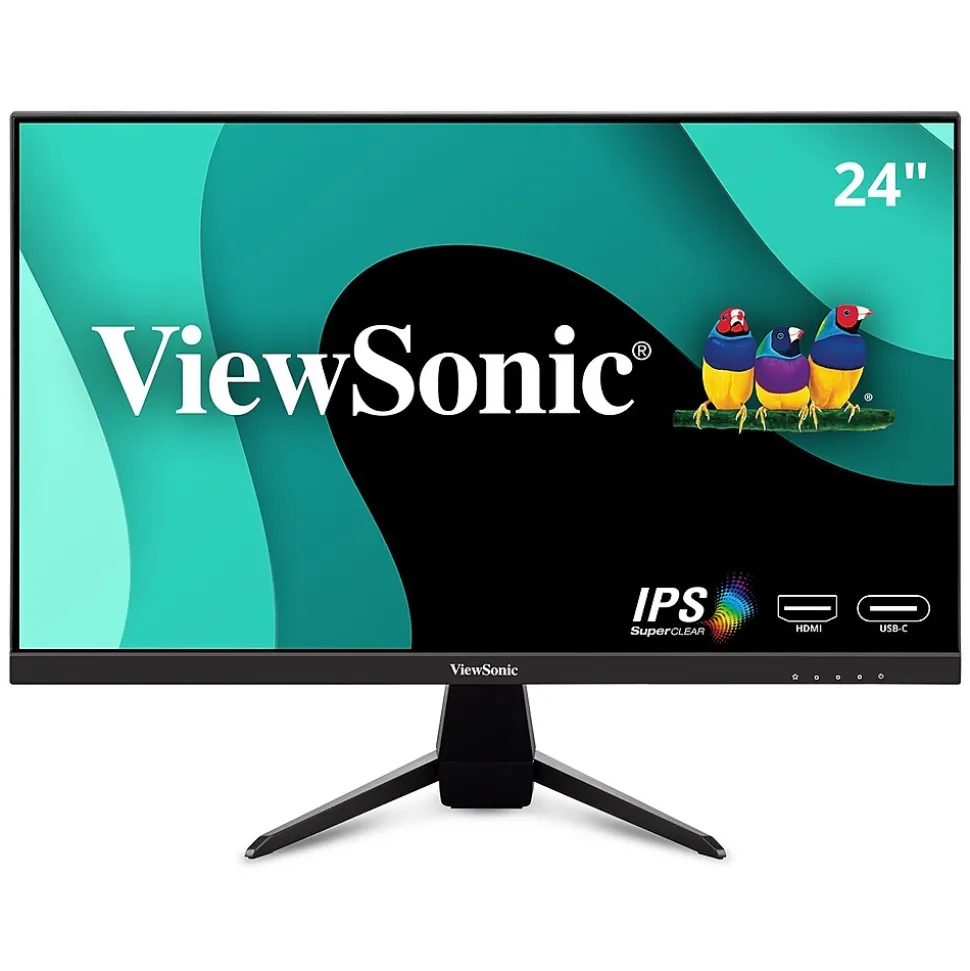 24" 75Hz LCD Monitor, Black (VX2467U) | ViewSonic Discount