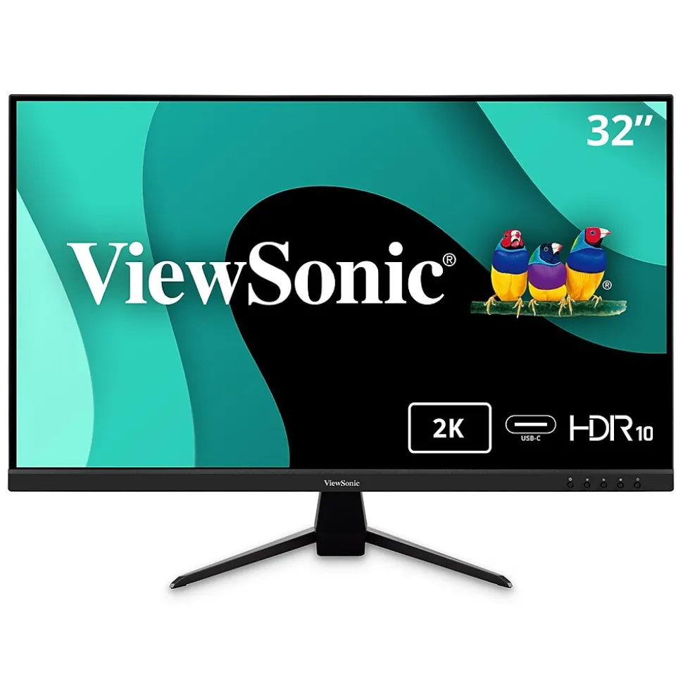 32" 75Hz LCD Monitor, Black (VX3267U-2K) | ViewSonic Discount