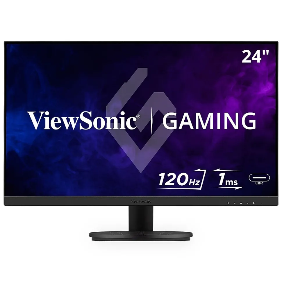 24" 120Hz LED Gaming Monitor, Black (VX2416A) | ViewSonic New