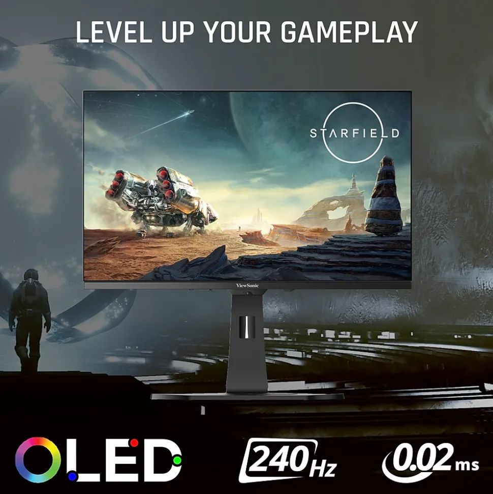 26.5" 240Hz LED Gaming Monitor, White (XG272-2K-OLED) | ViewSonic Hot