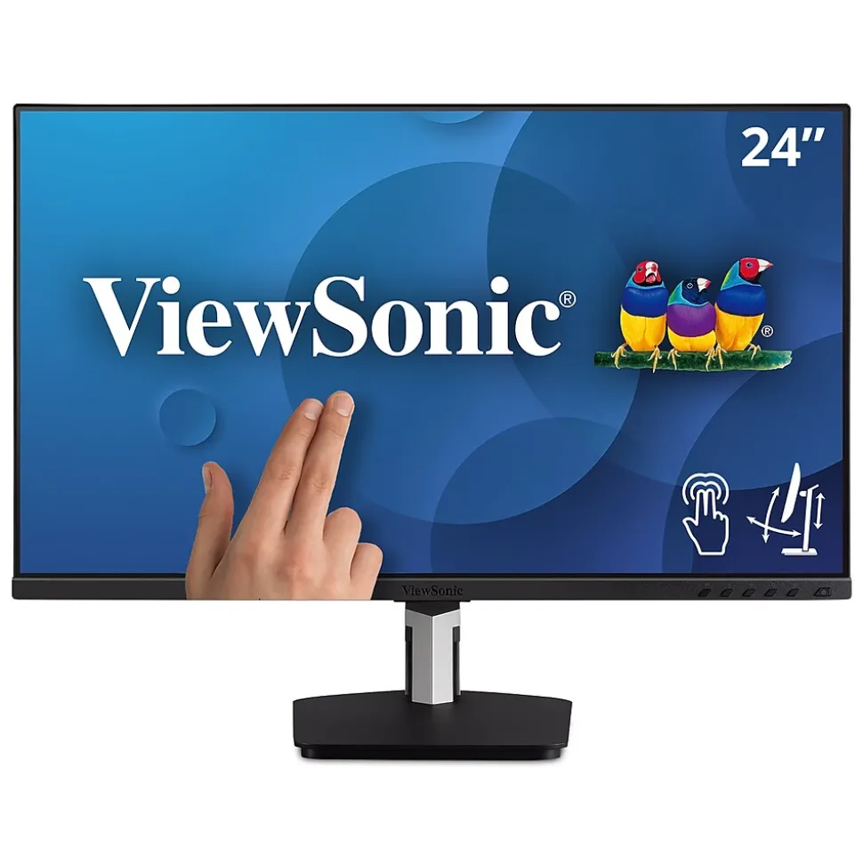 24" 60Hz LED Monitor, Black (TD2455) | ViewSonic Best