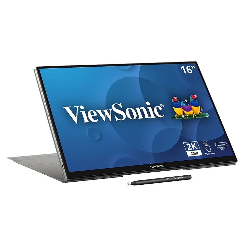 16" 60Hz LED Monitor, Black (TD1656-2K) | ViewSonic Best