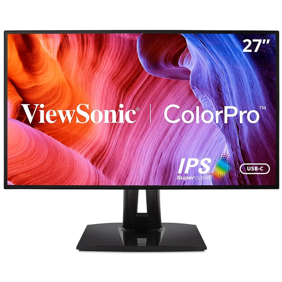 ColorPro 27" 60Hz LCD Monitor, Black (VP2768A) | ViewSonic Store